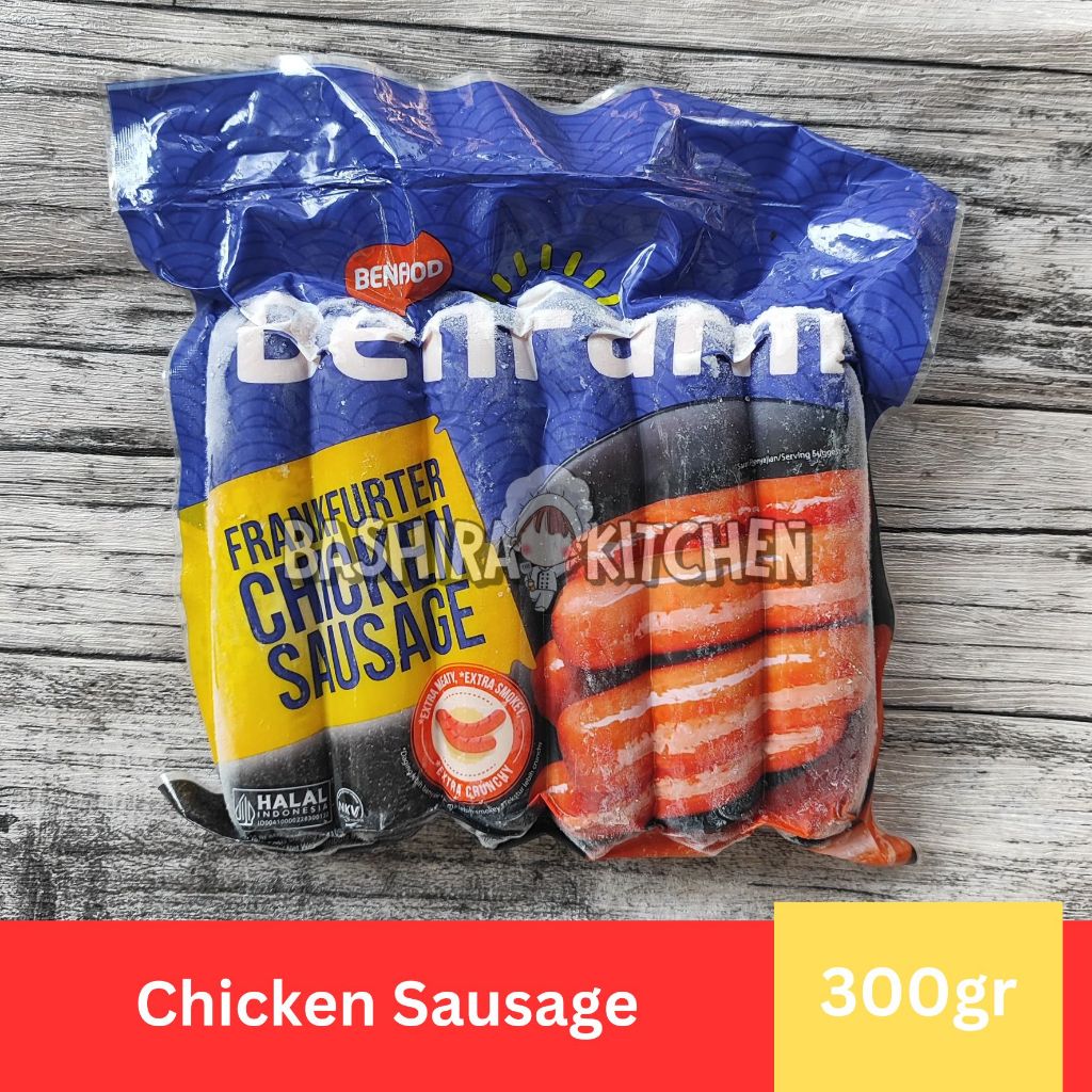 

BENFARM Frankfurter Chicken Sausage | Sosis Frankfurter 300gr