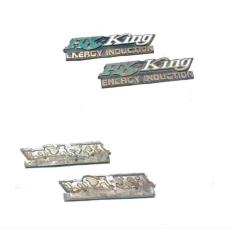 Yamaha Rx-King emblem box aki yamaha rx king logo box tutup accu tutup aki yamaha Rx-King original