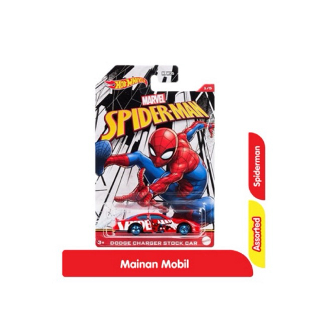 Hot Wheels Spiderman Themes Random