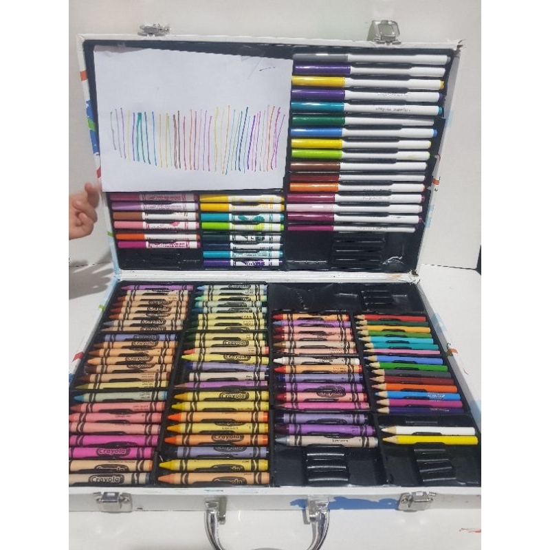 

Crayola inspiration art case original crayon pensil warna spidol koper