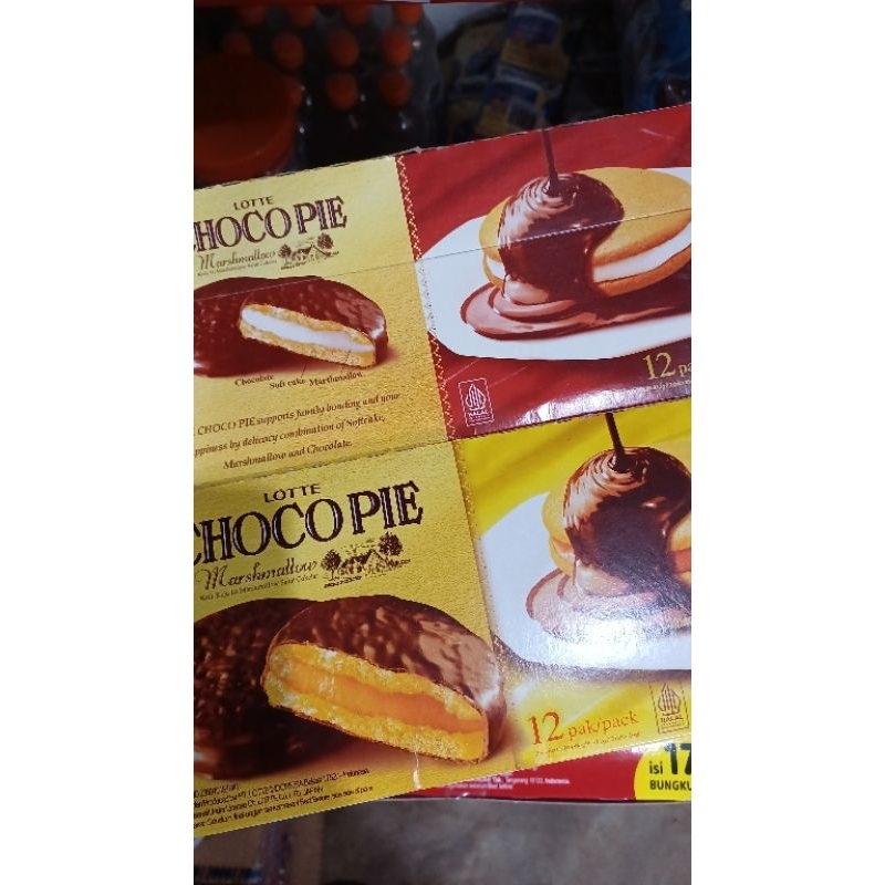 

chocopie isi 12 rasa keju/ori
