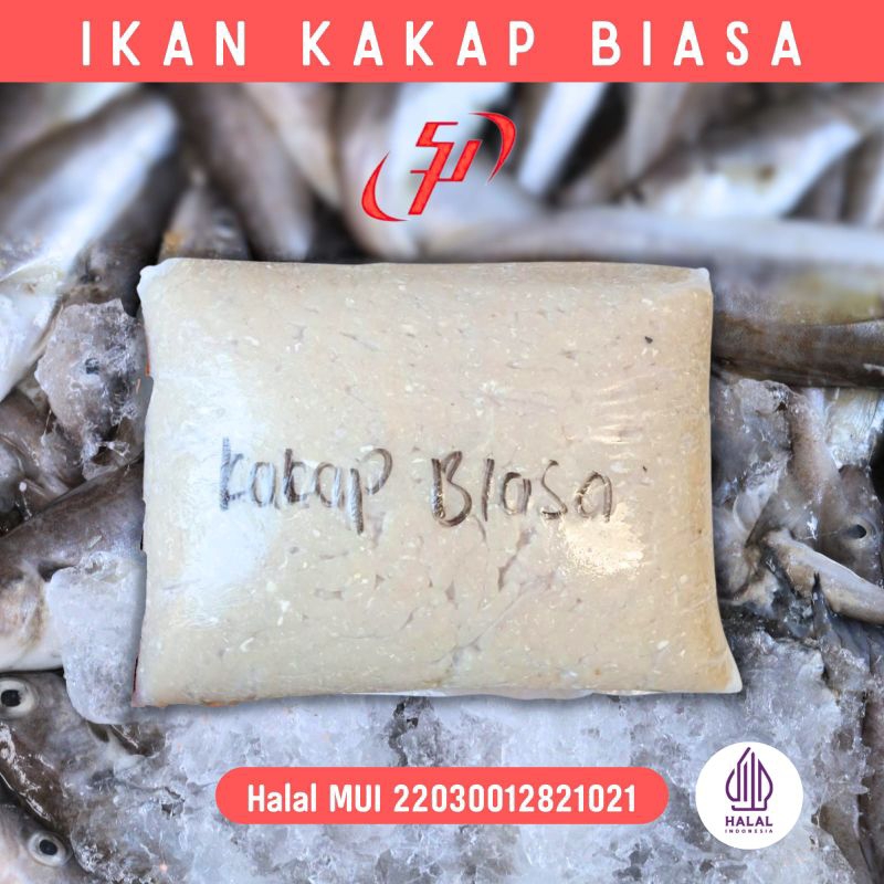 

Ikan Giling Kakap Biasa Lembut Baru Giling Berat 1000 Gram