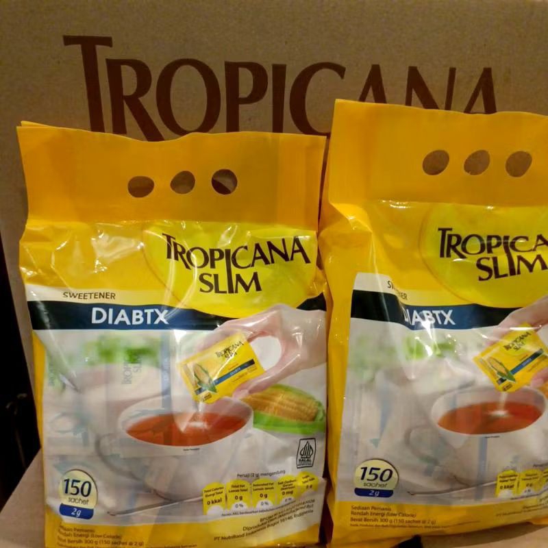 

Gula Tropicana Slim Diabtx 150 Sachet