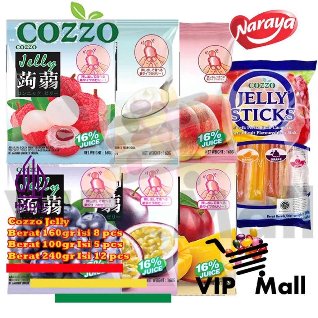 

Cozzo Konnyaku Jelly 100Gr - 240Gr.