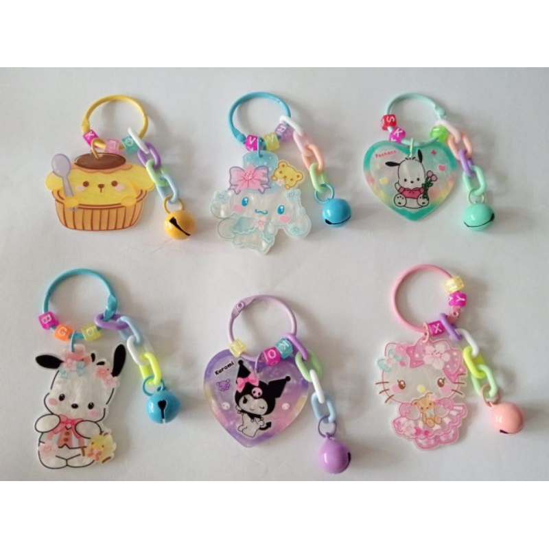 GANTUNGAN HP/GANTUNGAN KUNCI/ GANTUNGAN HP SANRIO/GANTUNGAN HP POCHACO/GANTUNGAN HP KUROMI/GANTUNGAN