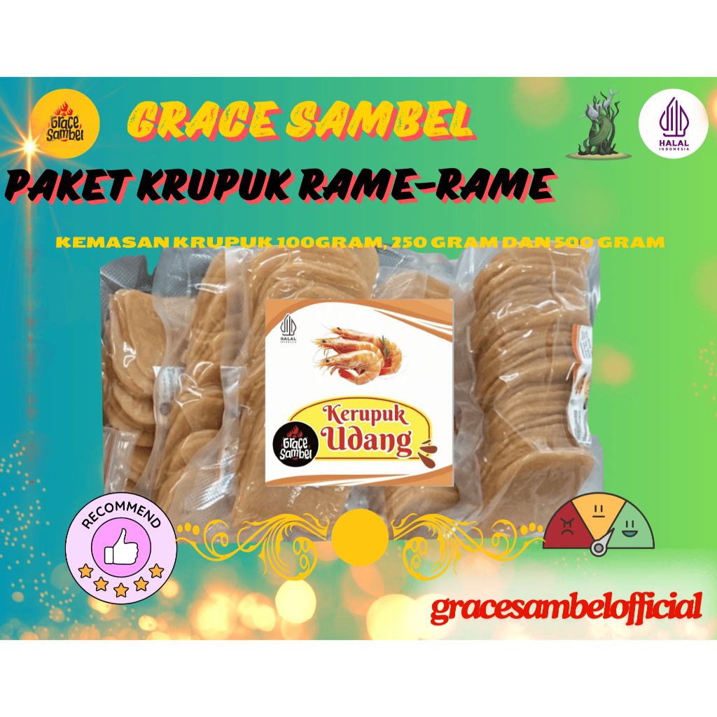 

PAKET KRUPUK RAME RAME (100GRAM, 250 GRAM DAN 500 GRAM)