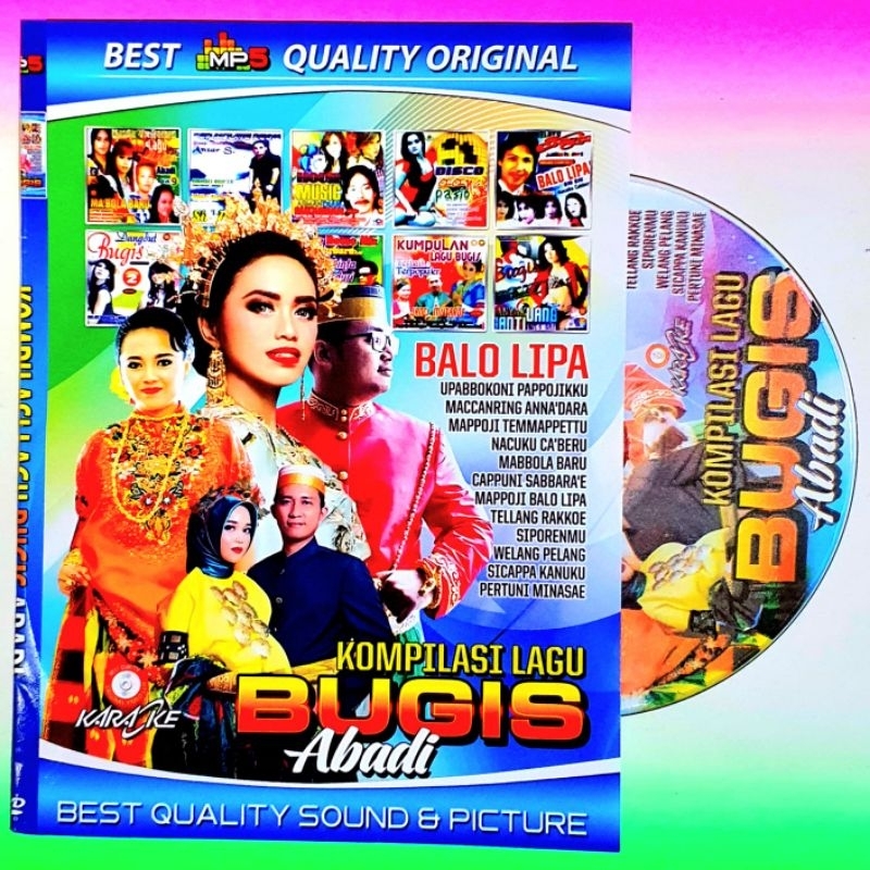 KASET DVD MP5 LAGU BUGIS-LAGU BUGIS VIRAL-LAGU BUGIS TERBARU 2022 - LAGU BUGIS ELEKTON-LAGU BUGIS SE