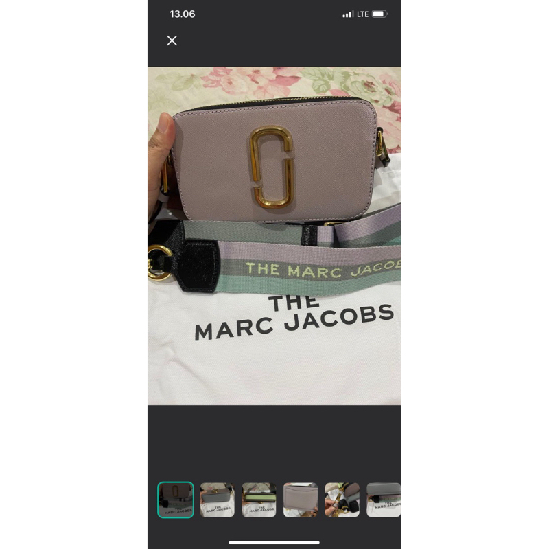 Preloved Marc Jacobs Snapshot Bag Lilac