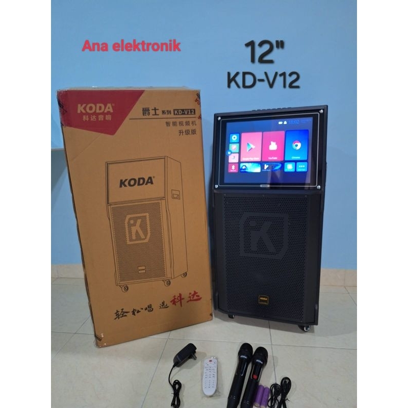 SPEAKER PORTABEL KODA KD-V12 & KD-12SF( BATAM)