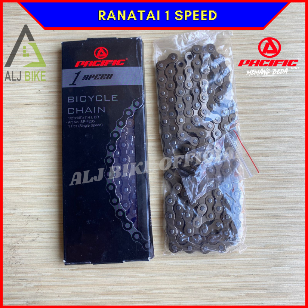 PACIFIC Rantai Rante Sepeda Anak Bmx Dewasa 1 Speed Single