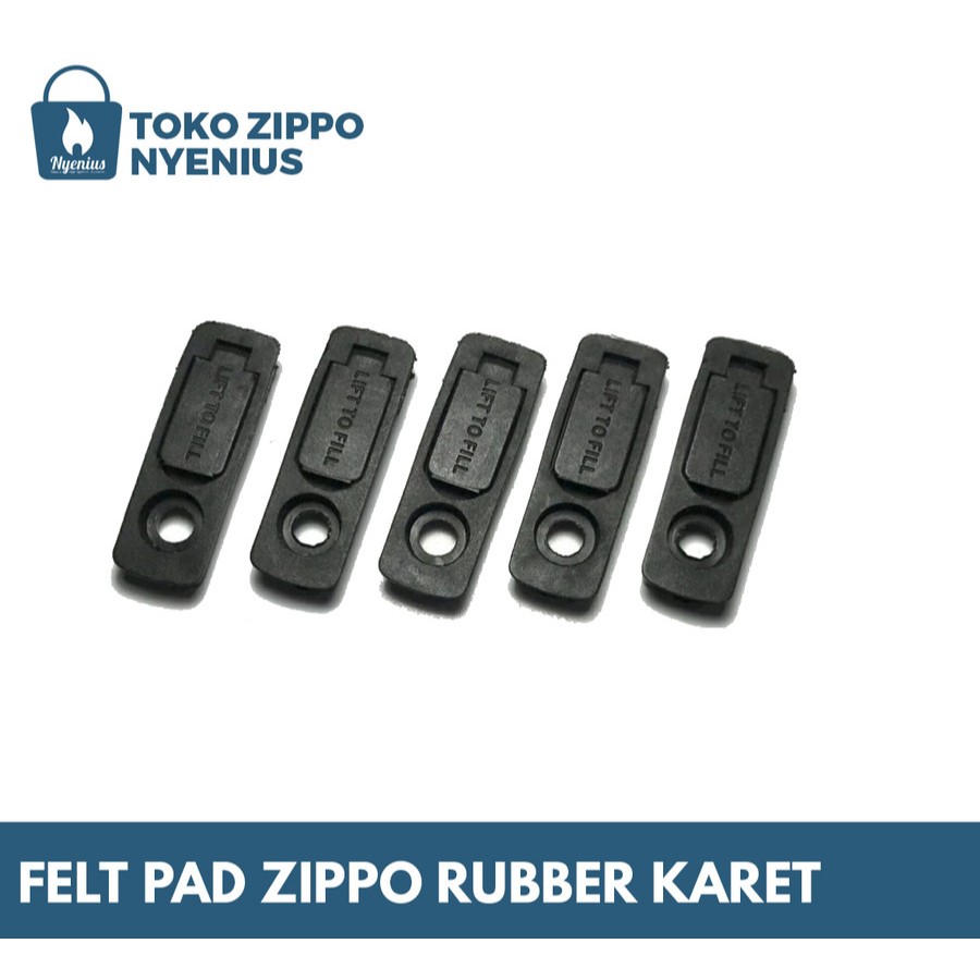 Felt Pad Zippo Rubber Karet