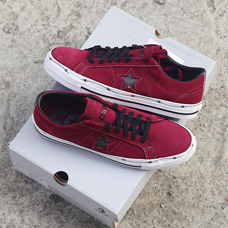 CONVERSE ONE STAR PRO RAZOR OX MAROON ORIGINAL BNIB PT MAP A05091C