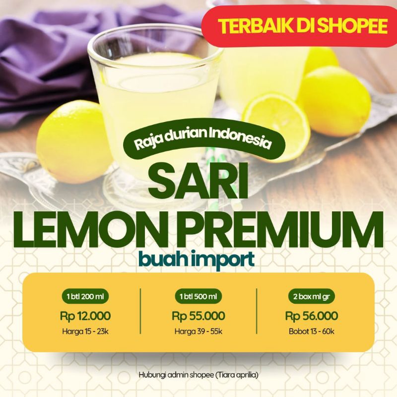 

RDI.cab Depok LEMO SARI/SARI LEMON PREMIUM by RDI