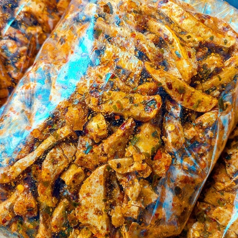 

Basreng pedas daun jeruk 1 kg(1000 gram)