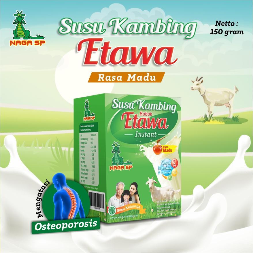 

MURAH Susu Kambing Etawa Naga SP 150 gram Sachet ( Madu ) untuk sendi