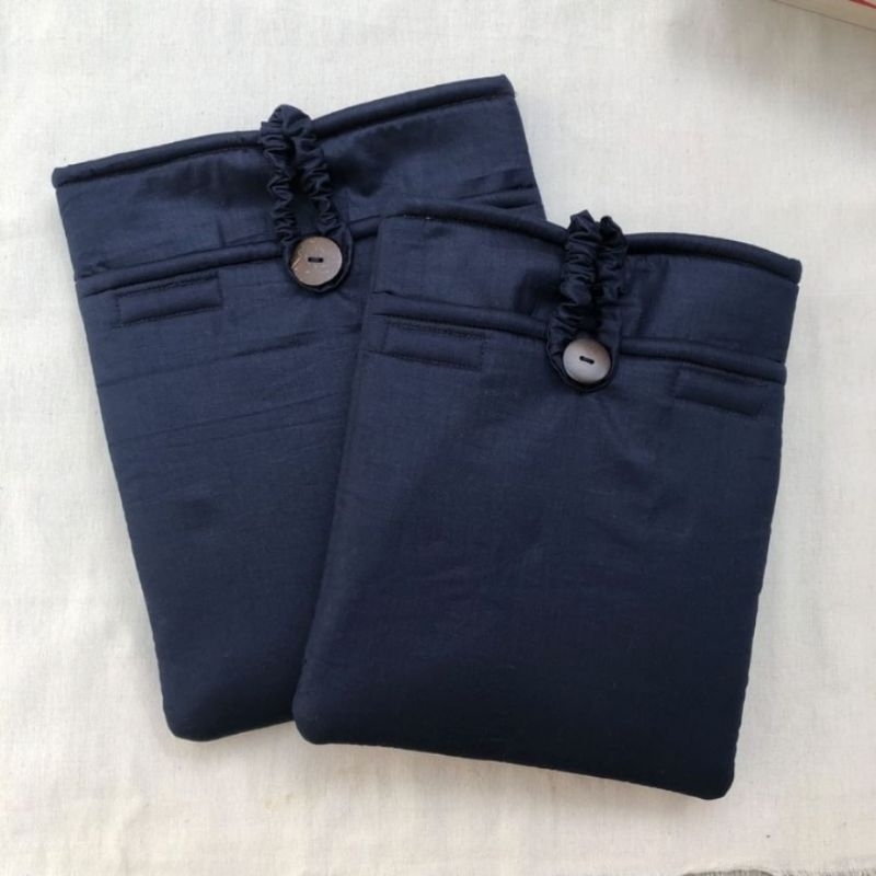 

[By Cloudsleeves] BOOKSLEEVE COTTON NAVY