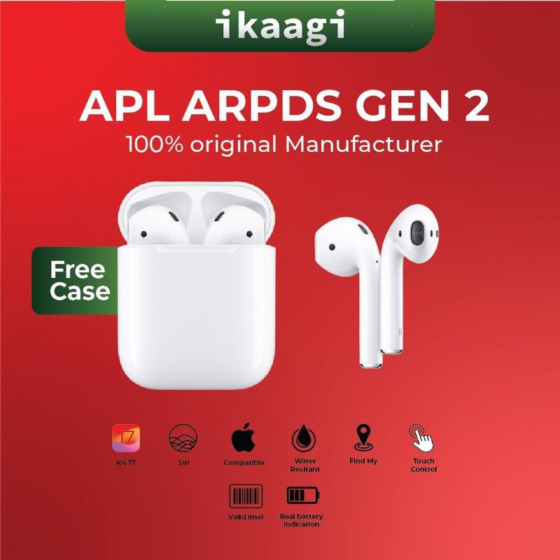 ikaagi ARPDS 2nd Generation 100% Original manufacturer. Headset Bluetooth Untuk Iphone