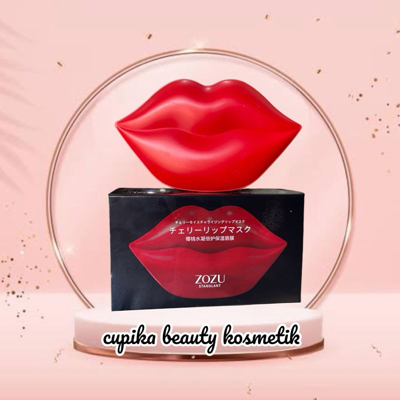 ada grosir [ui,ex] ZOZU LIP MASK SHEET - LEMBARAN MASKER BIBIR PELEMBAB ZOZU - ZOZU LIP SLEEPING MAS