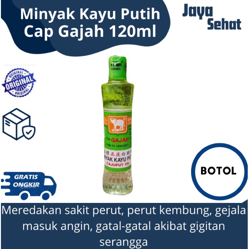 CAP GAJAH MINYAK KAYU PUTIH (120ml)