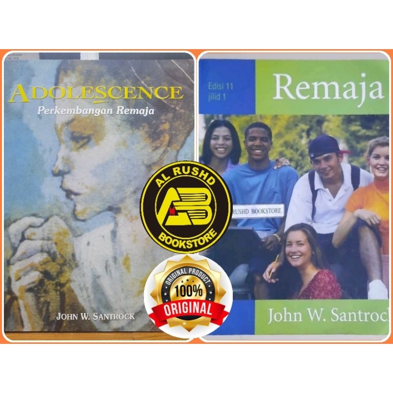 Buku [ORI 100%] Perkembangan Remaja (ADOLESCENCE) > JOHN W. SANTROCK (Erlangga)