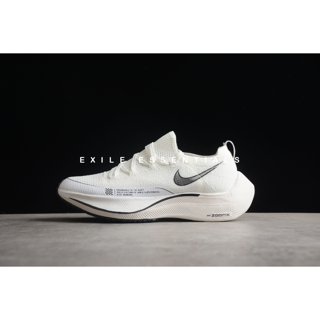[READY STOCK SIZE 40] Nike ZoomX Vaporfly NEXT% 2 Nike By You - White Black (Custom)