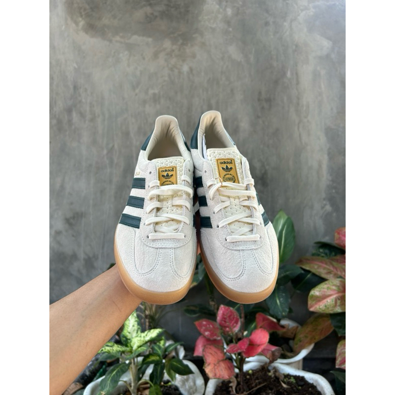 Adidas Gazelle Indoor Cream Green