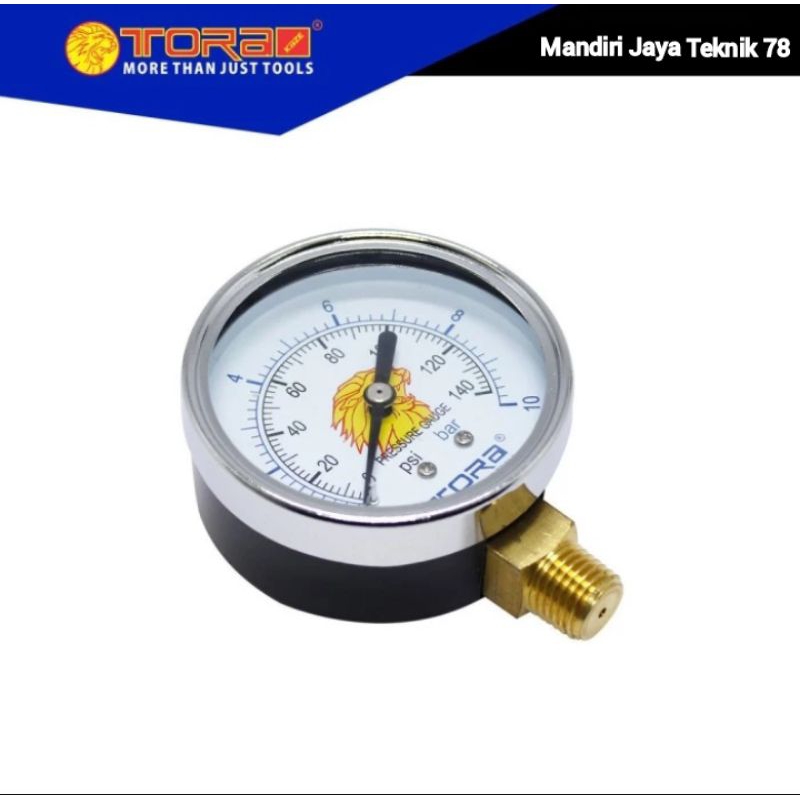 Manometer kompresor 10 bar