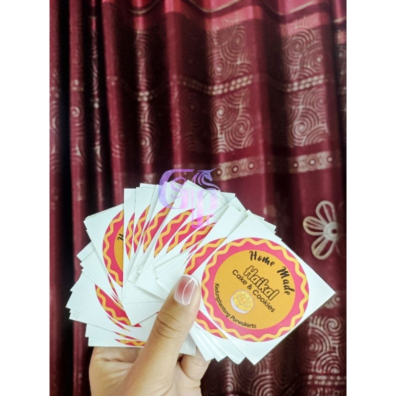 

CETAK STIKER OLSHOP CUSTOME