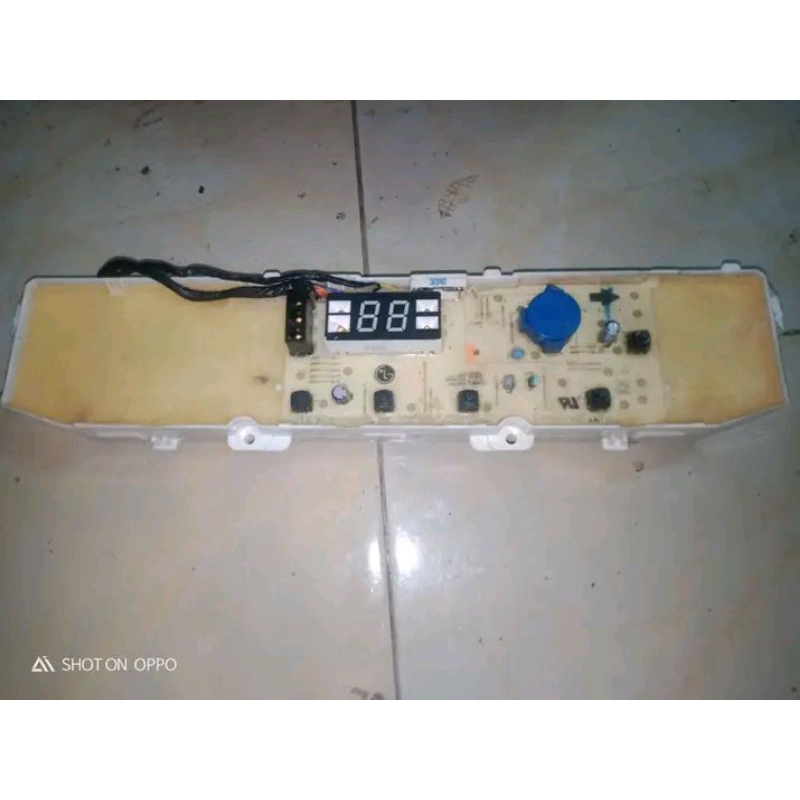 MODUL MESIN CUCI LG TURBO DRUM INVERTER TOMBOL 5 ORIGINAL COPOTAN
