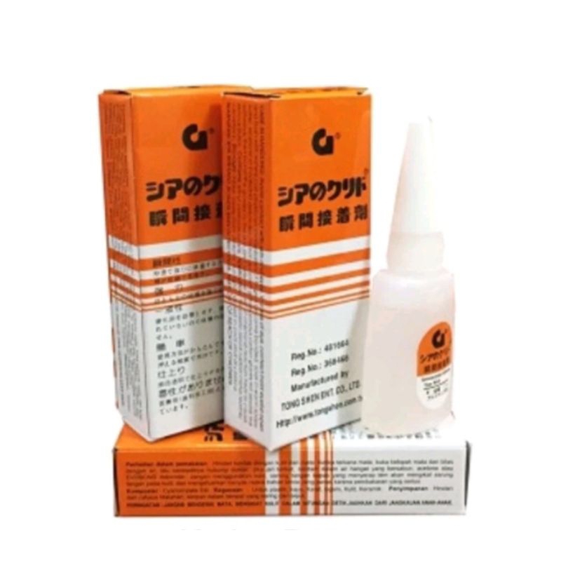 

Lem G Epotec Cair Super Glue Serbaguna Lem Setan