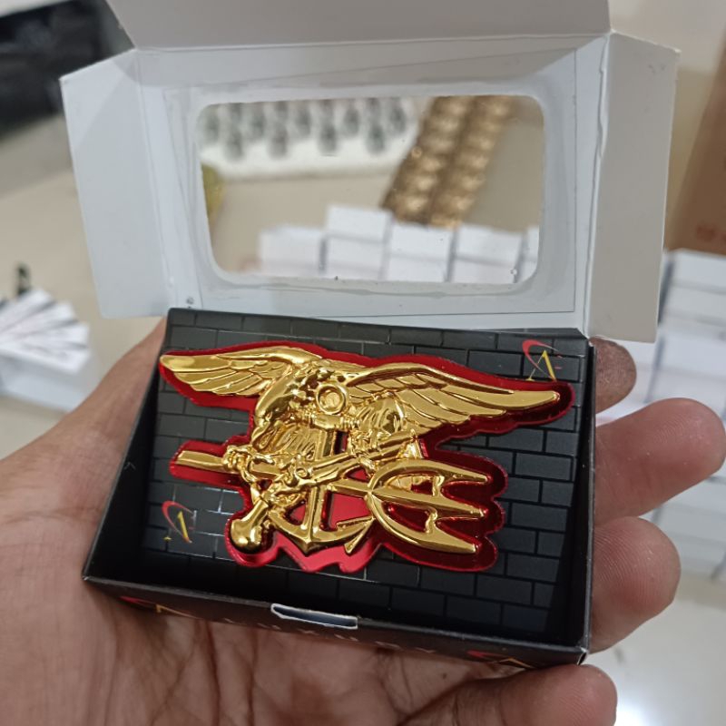 super exclusive brevet wing pin pdh navy seal dasar mika mirro