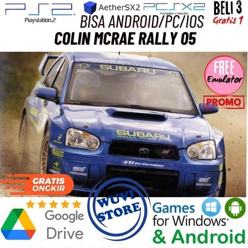 PS 2 Colin McRae Rally 05 | Bisa di PC / Android / IOS Plus Emulator | Beli 3 Gratis 1