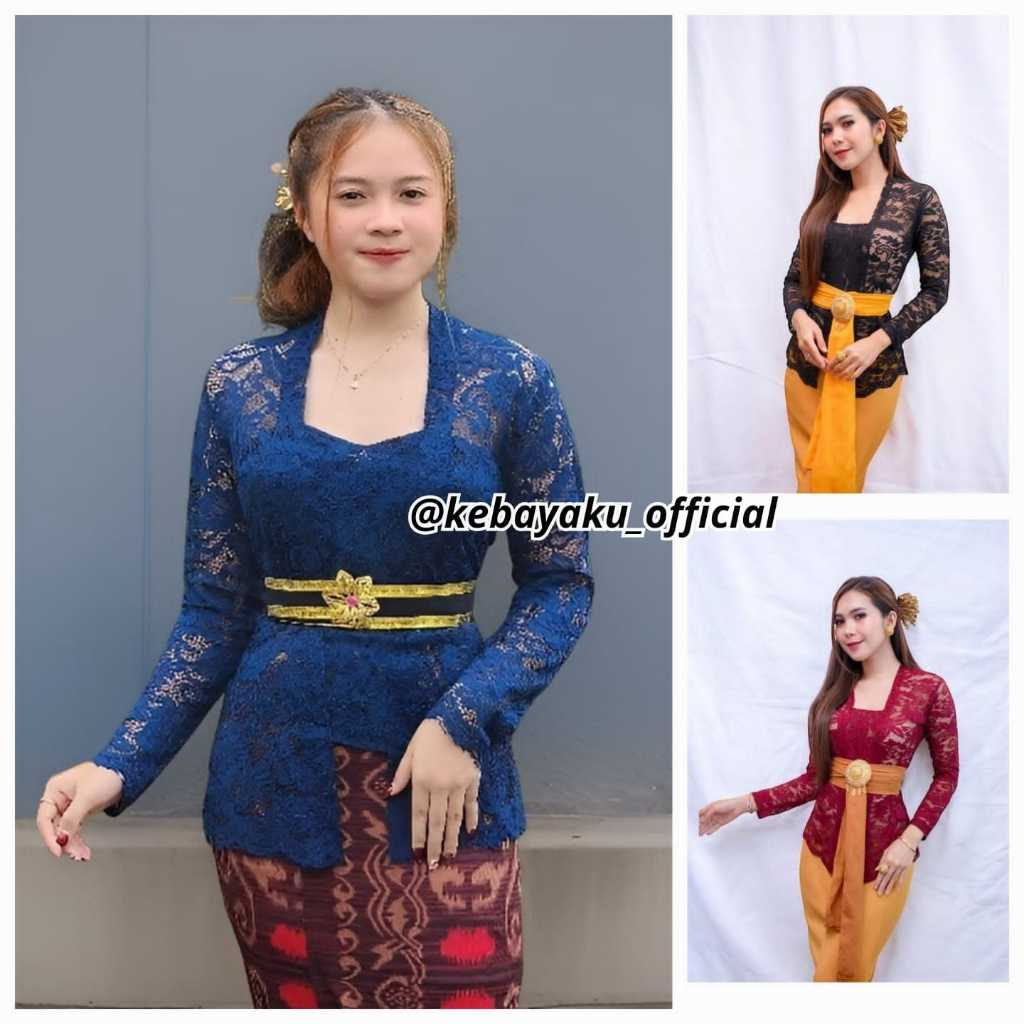 Kebaya Brukat Kutu Baru / Vest Atasan Wanita / Kebaya Premium / Kebaya Bali / Kebaya Wisuda/Kebaya S