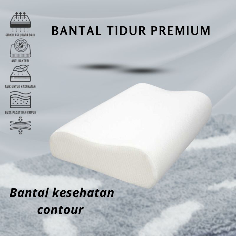 Bantal kesehatan leher orthopedic bantal kepala