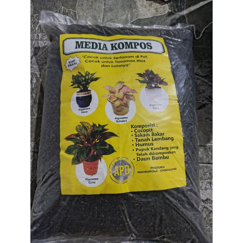 media tanam pupuk kompos 5kg