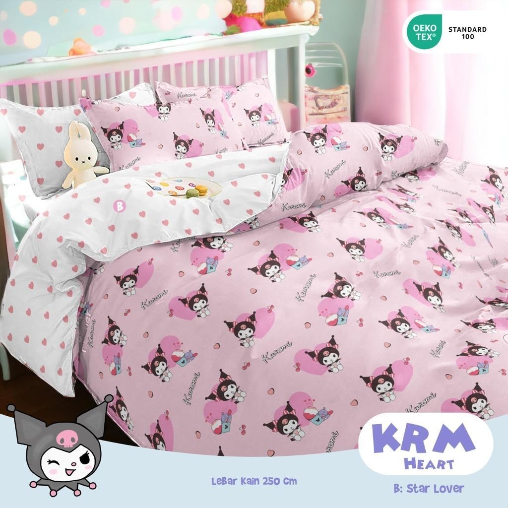 sprei ballerina bunny sprei star collection zs30