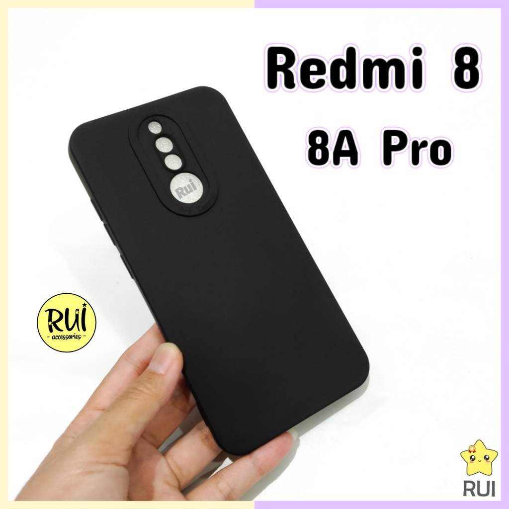 Redmi 8 Casing Ultra Slim Lentur Polos Hitam
