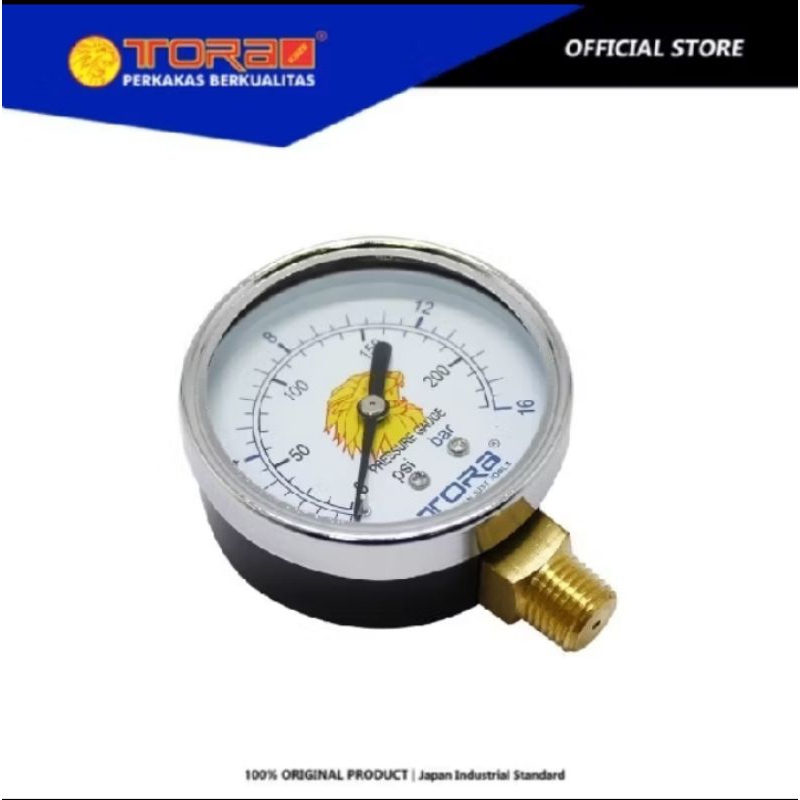 Manometer kompresor 16bar