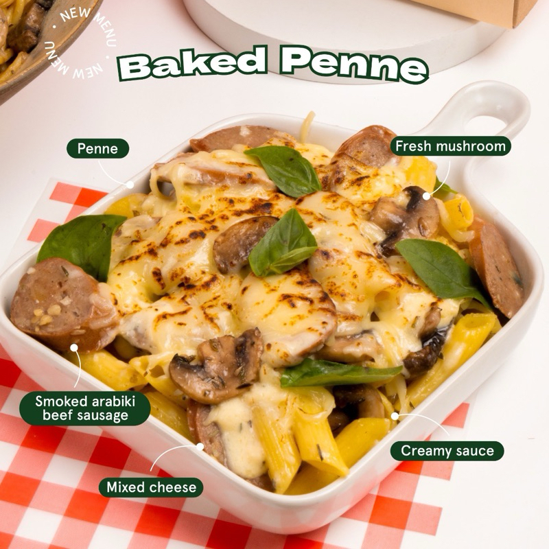 

[Lasagna x Riverland ] Creamy Baked Penne