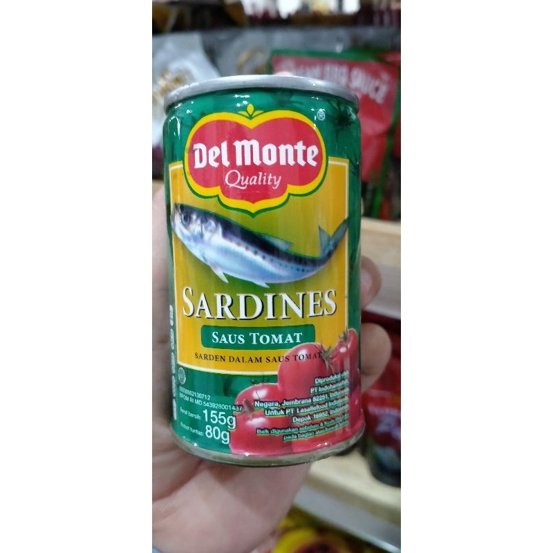 

delmonte sarden saus tomat 155gr