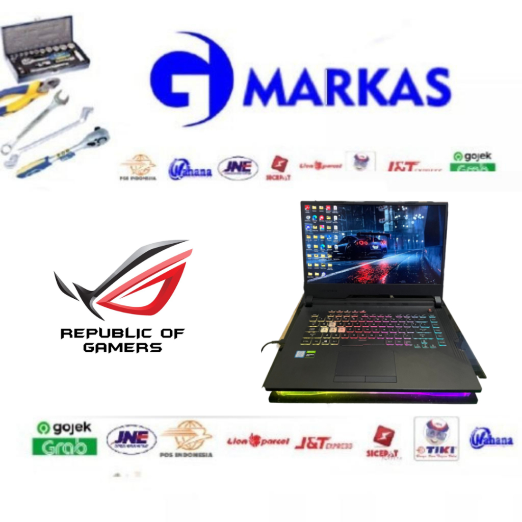Asus ROG Strix G531GU, Core i7-9750H, 8/512Gb, GTX1660Ti