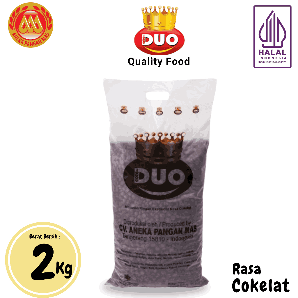 

DUO Sereal Duo Coco Crunch Cokelat / Choco Chips - 2 Kg