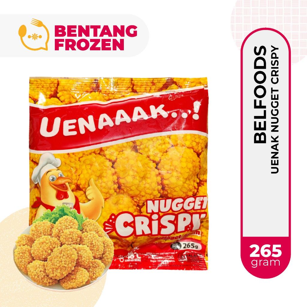 

Belfoods Uenak Nugget Crispy 265gr
