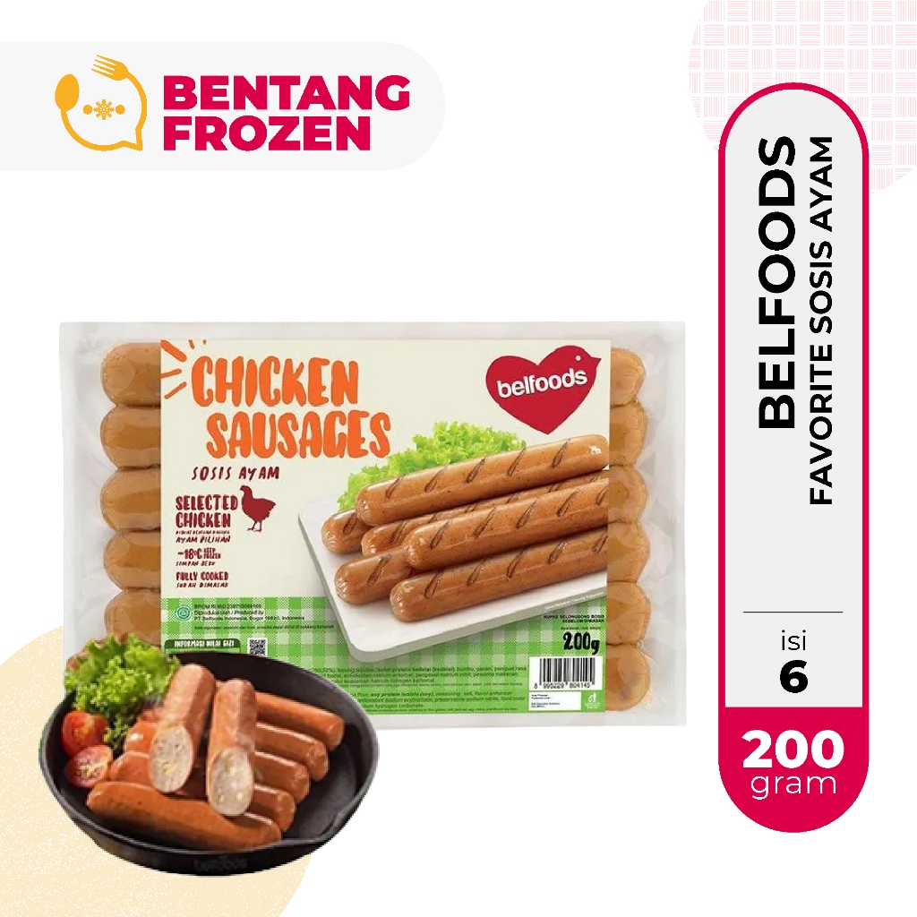 

Belfoods Favorite Sosis Ayam 200gr