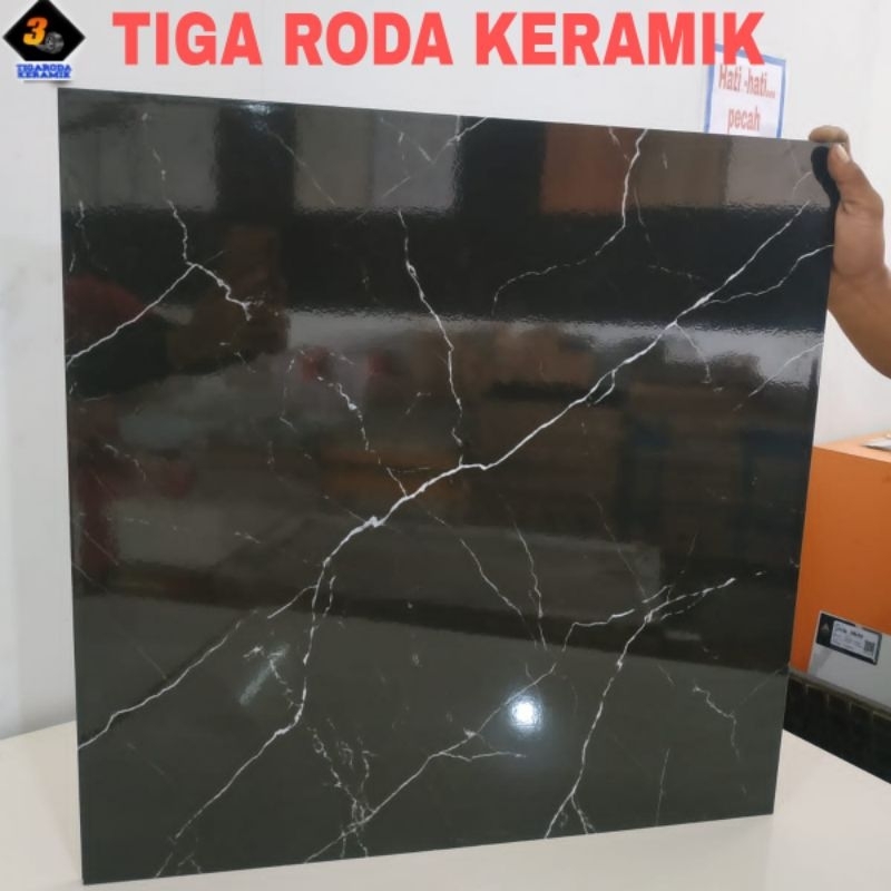keramik 60x60/keramik hitam marmer/keramik hitam polos motif/keramik hitam garis putih/abrasive blac