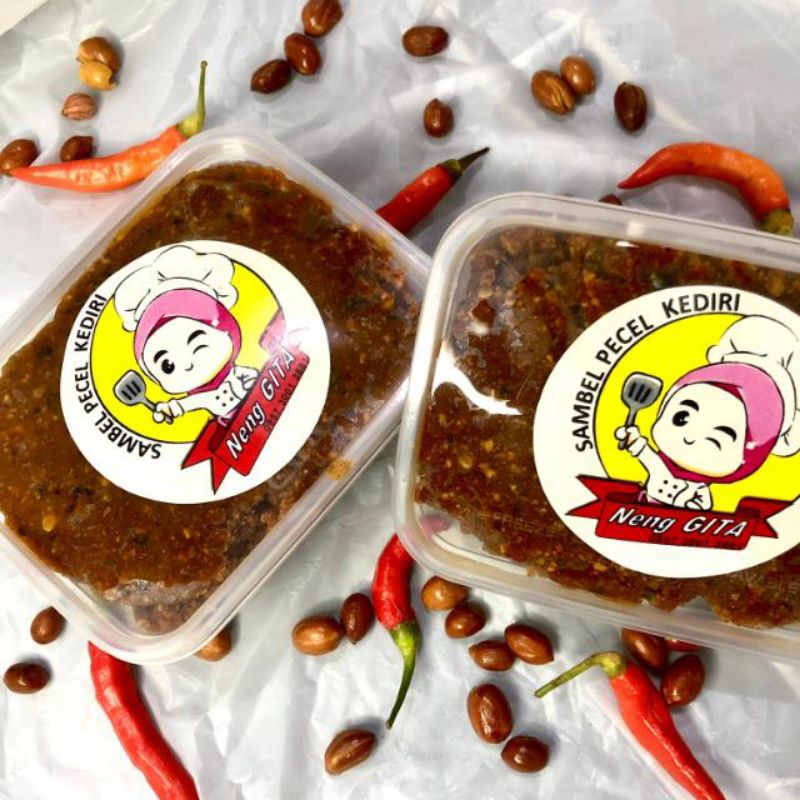 

sambel pecel kediri neng gita 250 gram