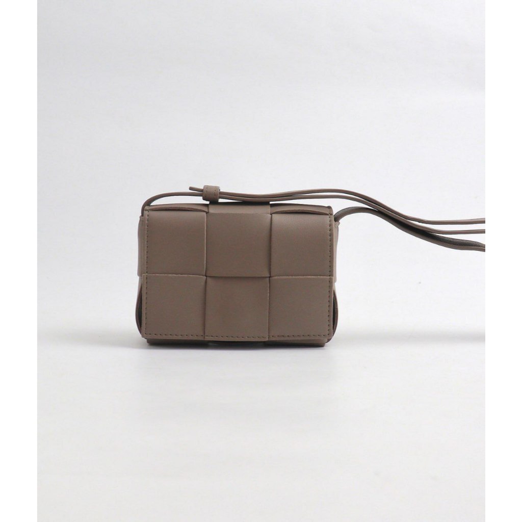 Tas Wanita BV Candy Cassette Shoulder Bag Taupe Original