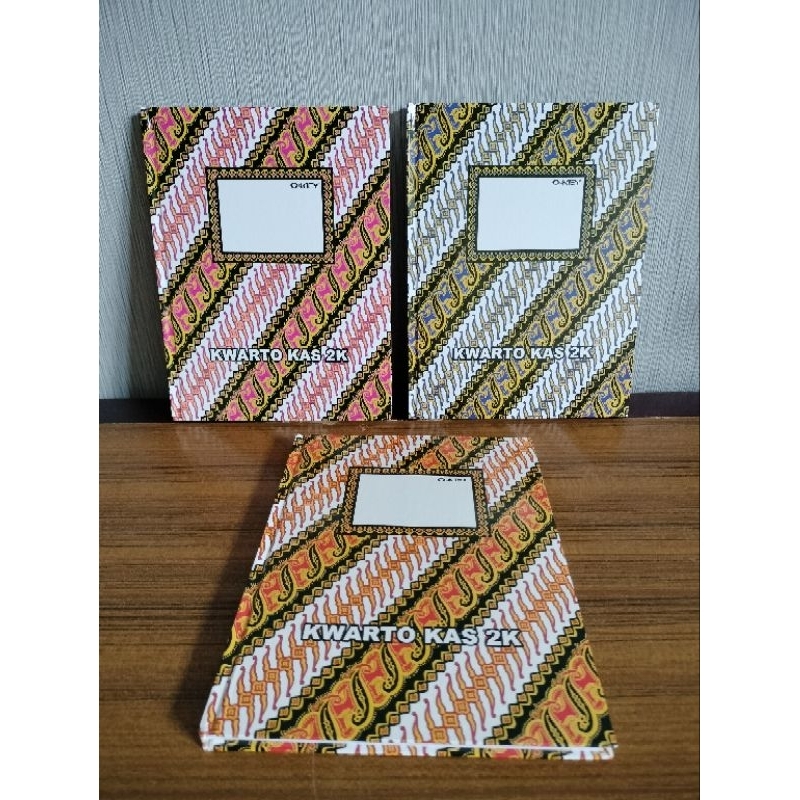 

Buku Kas 2 Kolom Okey uk. Kwarto/Pendek isi 100 lembar (per 1 pcs)