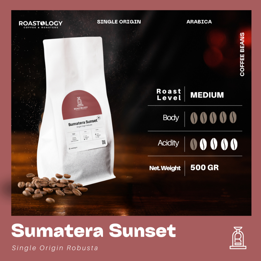 

Aceh Gayo No.1 Grade Robusta 500gr Biji Kopi Coffee Beans ROASTOLOGY