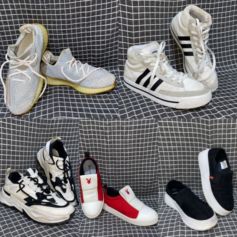 Sepatu Wanita & Pria Preloved Adidas, Playboy [BACA DESKRIPSI]
